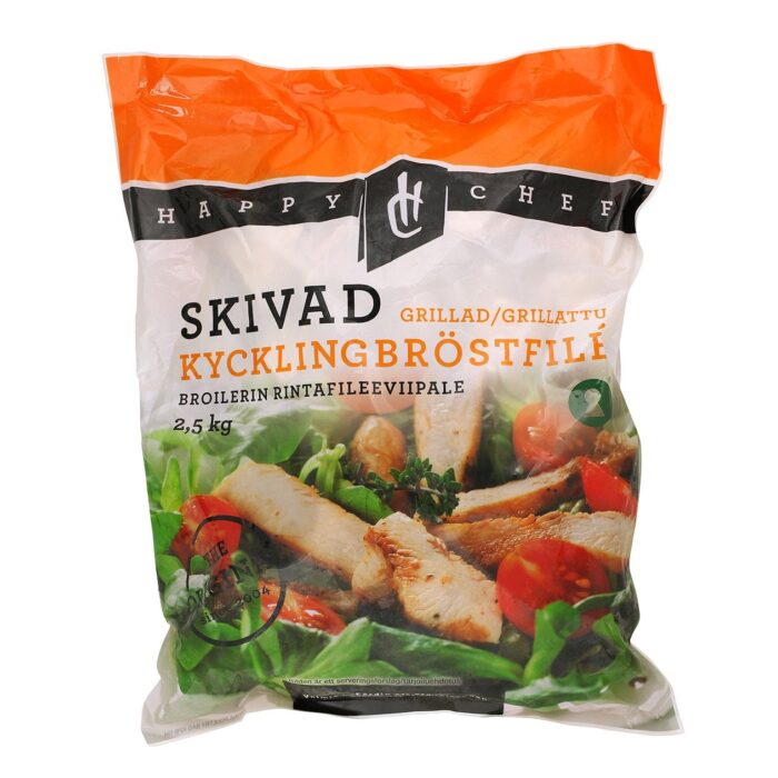 KYCKLINGFILÉ GRILLAD SKIVAD